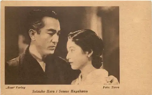 Setzuko Hara - Sessue Hayakawa - Schauspieler -684644