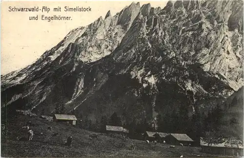 Schwarzwald-Alp mit Simelistock -684628