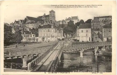 Le Mans - Pont en X -684774