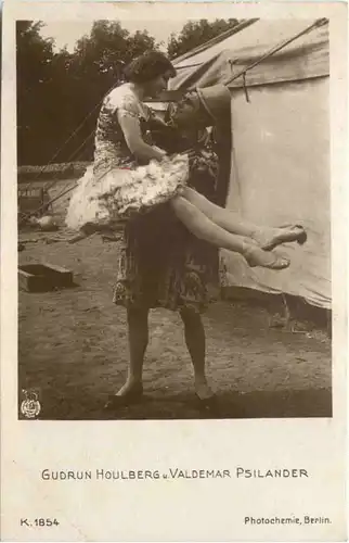 Gudrun Houlberg und Valdemar Psilander - Schauspieler -684718