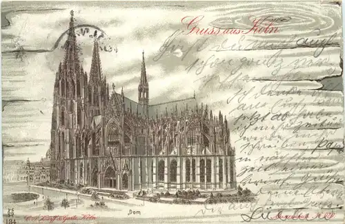 Gruss aus Köln - Litho -684960
