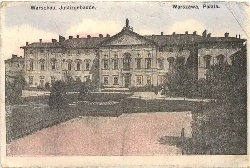 Warschau - Warszawa - Justizgebäude -684886