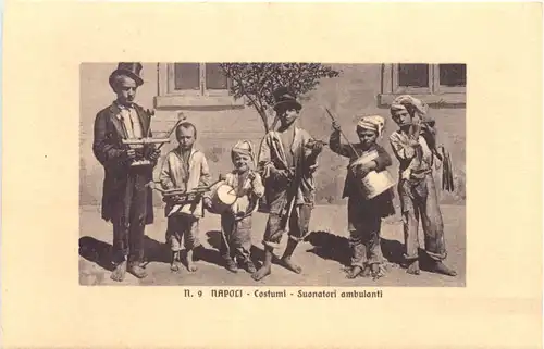 Napoli - Suonatori ambulanti -684876