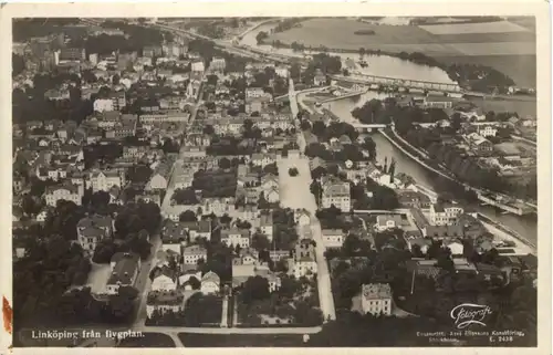 Linköping fran flygplan -685008