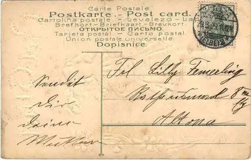 Geburtstag - Prägekarte -685088