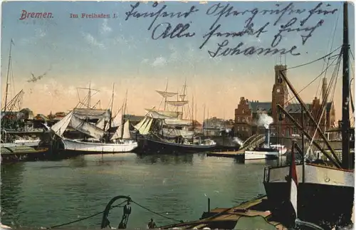 Bremen - Im freihafen -685146