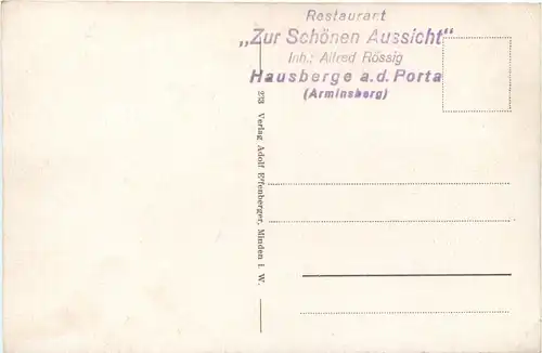 Porta Westfalica - Restaurant zur Schönen Aussicht -685208