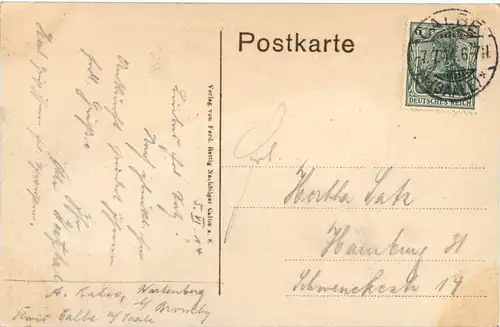 Calbe a. S. - Partie aus den Anlagen auf dem Wartenberg -685360