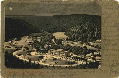 Gruss aus Bad Harzburg - Litho -685322