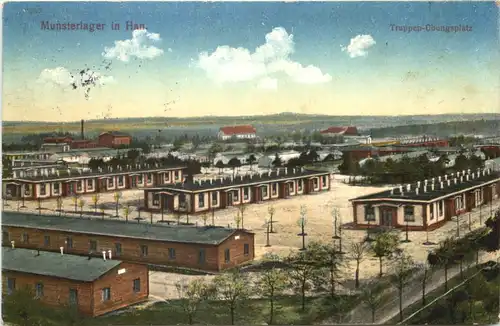 Munsterlager in Han. Truppen übungsplatz -685392
