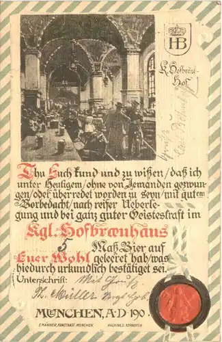 München - Hofbräuhaus -685462