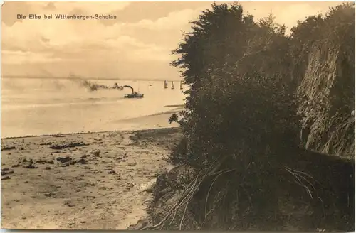 Die Elbe bei Wittenbergen Schulau -685432