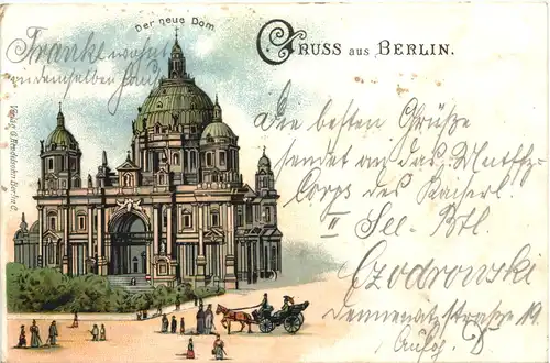 Gruss aus Berlin - Litho -685512