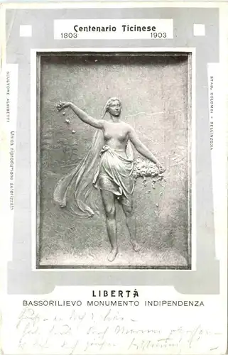 Centenario Ticinese 1903 -685634