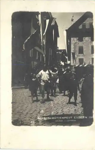 Luzern - Eidgenössisches Schützenfest 1901 -685580