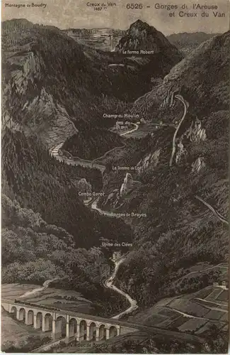 Gorges de L Areuse et Creux du Van -685714