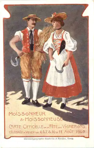 Vevey - Fete des Vignerons 1905 -685588