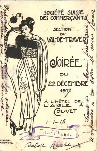 Couvet - Soiree du 1917 a L Hotel de l Aigle -685572