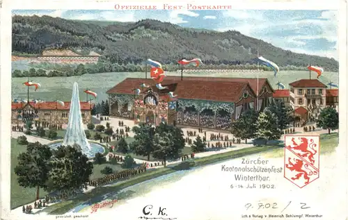 Winterthur - Kantonalschützenfest 1902 -685624