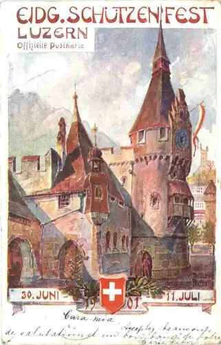 Luzern - Eidg. Schützenfest 1901 -685592