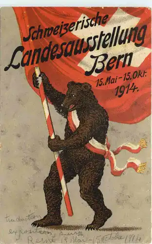 Bern - Schweizerische Landesausstellung 1914 - Bär Bear -685704