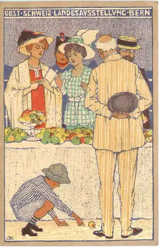 Bern - Obst Schweizer Landesausstellung 1914 -685556