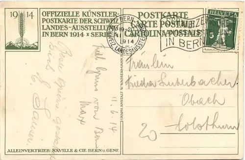 Bern - Obst Schweizer Landesausstellung 1914 -685556