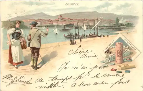 Geneve - Chocolat Suchard - Litho -685642