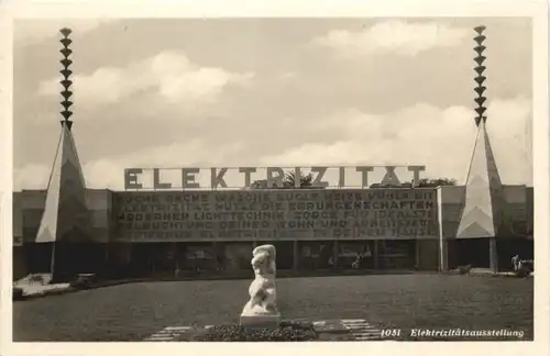 Bern - Elektrizitätsausstellung -685722
