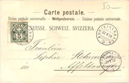 Schweizerisches Familien Wochenblatt - Litho -685742