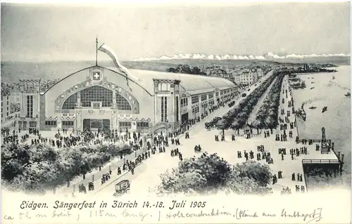 Zürich - Eidg. Sängerfest 1905 -685746