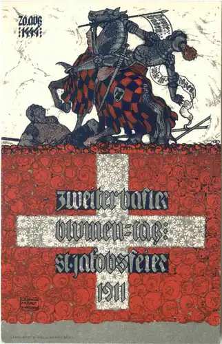 Schweiz - St. Jakobsgeier 1911 -685770