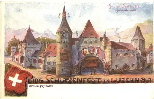 Luzern - Eidg. Schützenfest 1901 -685778