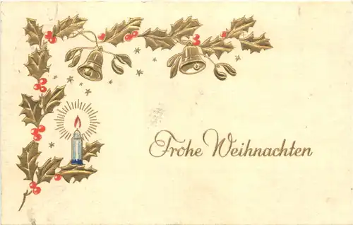 Weihnachten - Prägekarte -685924