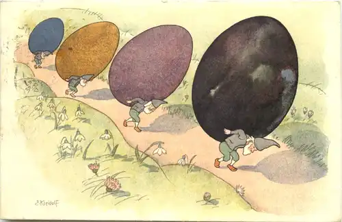 Künstler Ak E. Kreidolf -685766