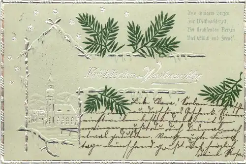 Weihnachten - Prägekarte -685938