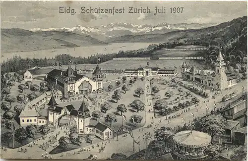 Zürich - Eidg. Schützenfest 1907 -685846