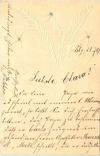 Handemachte Ansichtskarte -685906