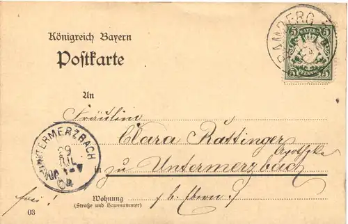 Handemachte Ansichtskarte -685906