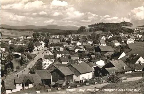 Regen, i.Hintergrund der Falkenstein -547032
