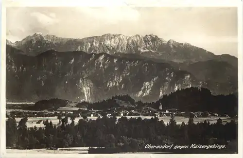 Oberaudorf gegen Kaisergebirge -547188