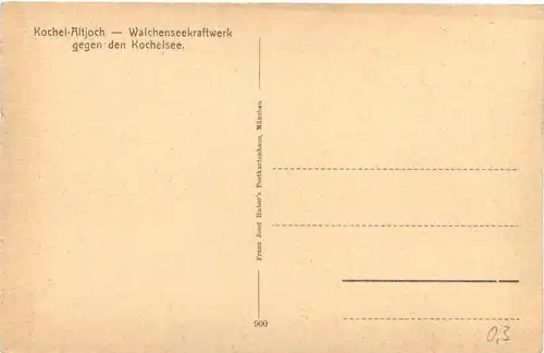 Kochel Altjoch- Walchenseekraftwerk -547214