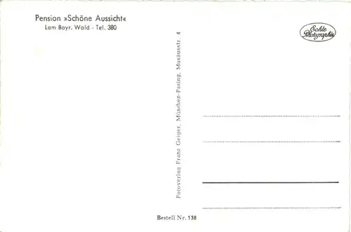Kurort Lam, Pension Schöne Aussicht -547016