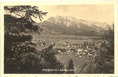 Wallgau mit Wetterstein -547234