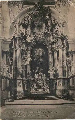 Zwiefalten, Hochaltar der Münsterkirche -547086