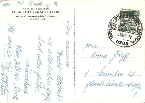 Oberaudorf, Pension Blauer Gamsbock -547102