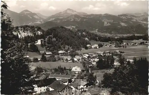 Oberaudorf/Mühlbach mit Grafenburg u. Spitzstein -547186