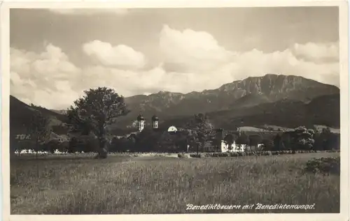 Benediktbeuern, mit Benediktenwand -547196