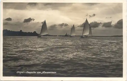 Am Ammersee, Segel-Regatta -547498