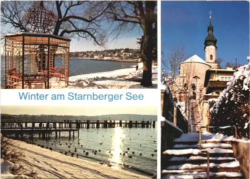 Starnbergersee, Winter, div. Bilder -547638
